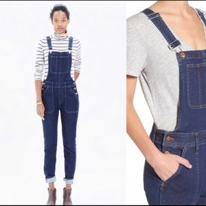 Madewell Skinny overalls in Judd Wash